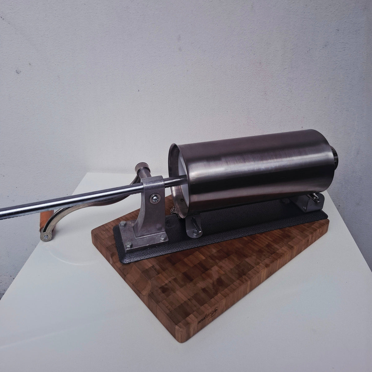 Le Poussoir à Saucisses du Boucher — Inox 3L, 4 Embouts Inclus
