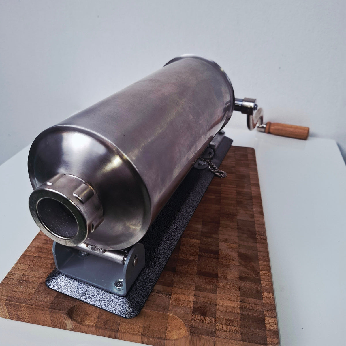 Le Poussoir à Saucisses du Boucher — Inox 3L, 4 Embouts Inclus