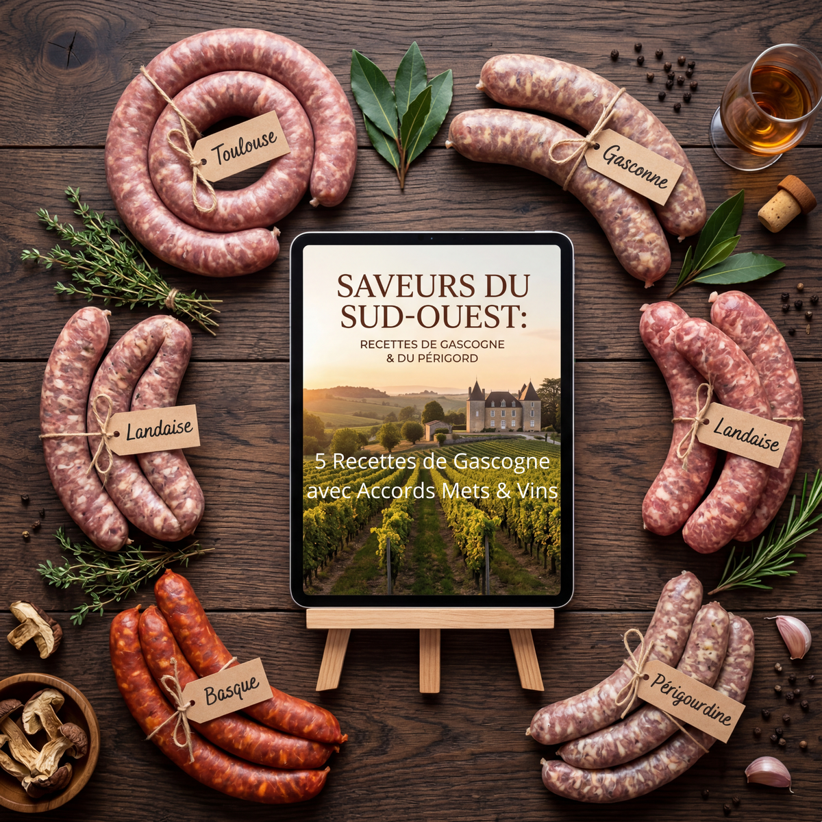 Pack Sud-Ouest: 5 Recettes de Gascogne