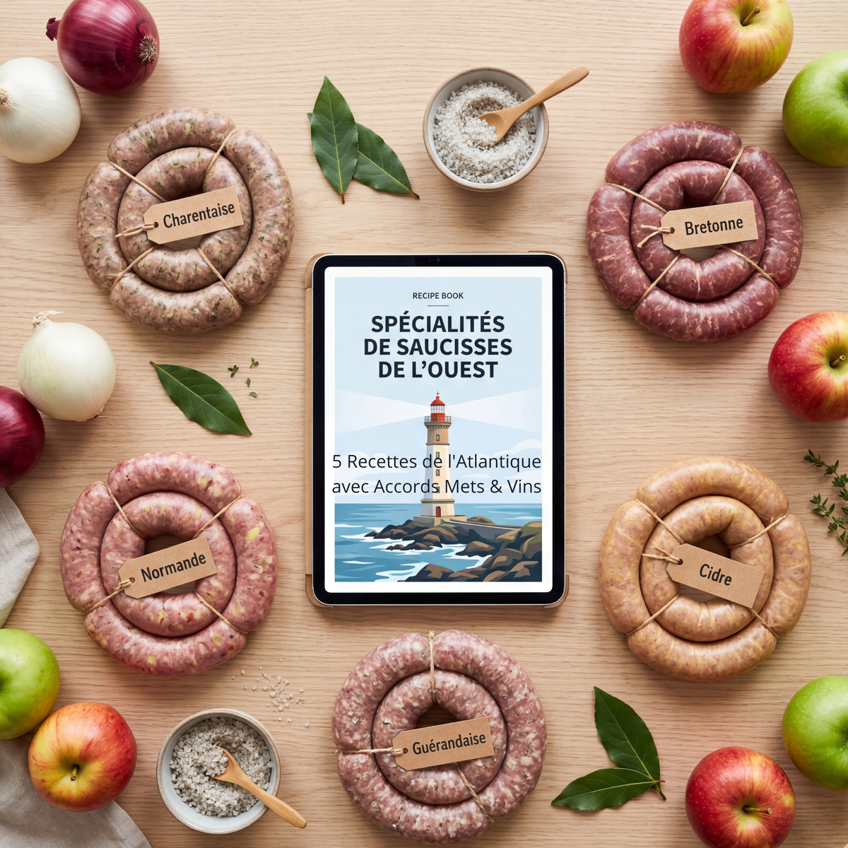 Pack Grand Ouest : 5 Recettes de l'Atlantique