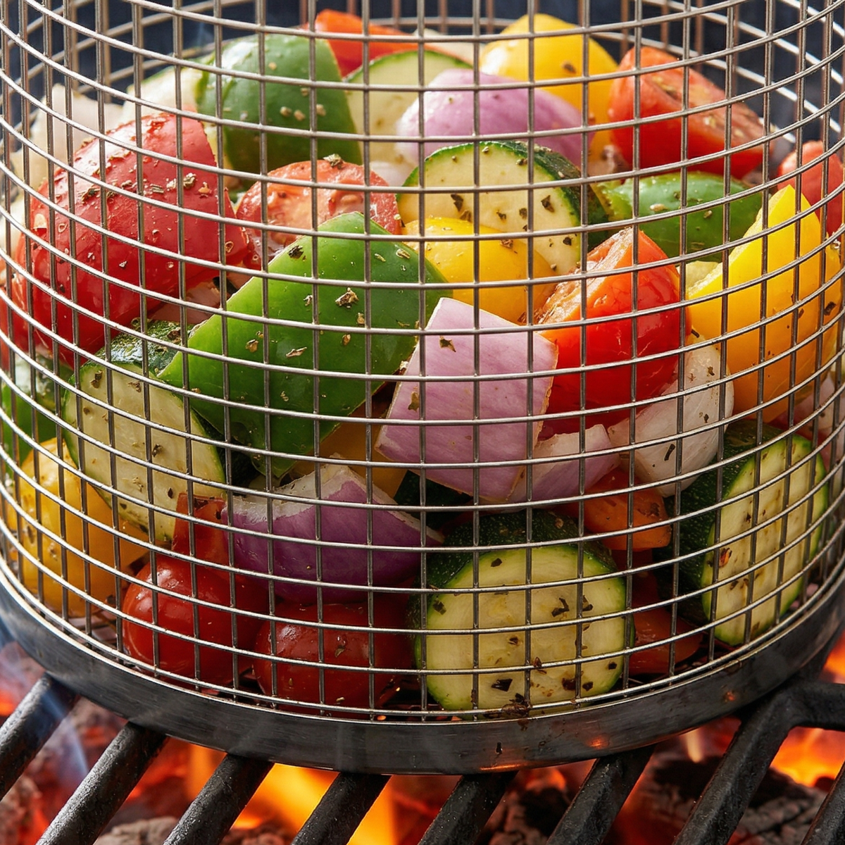 Le Panier Rotatif du Boucher — Cuisson 360°, Zéro Perte