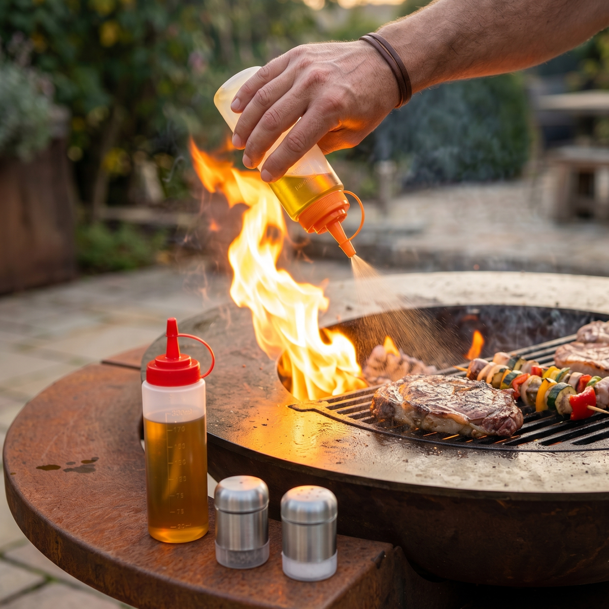 Kit BBQ du Boucher — 29 Pièces Inox | Cloche à Burger Offerte