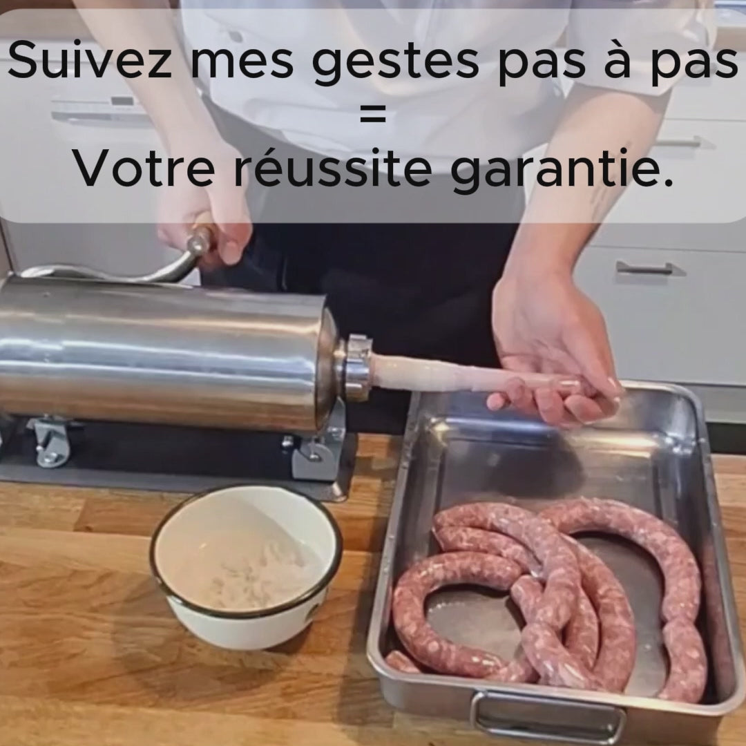 Formation vidéo : Réussir vos Saucisses Maison de A à Z