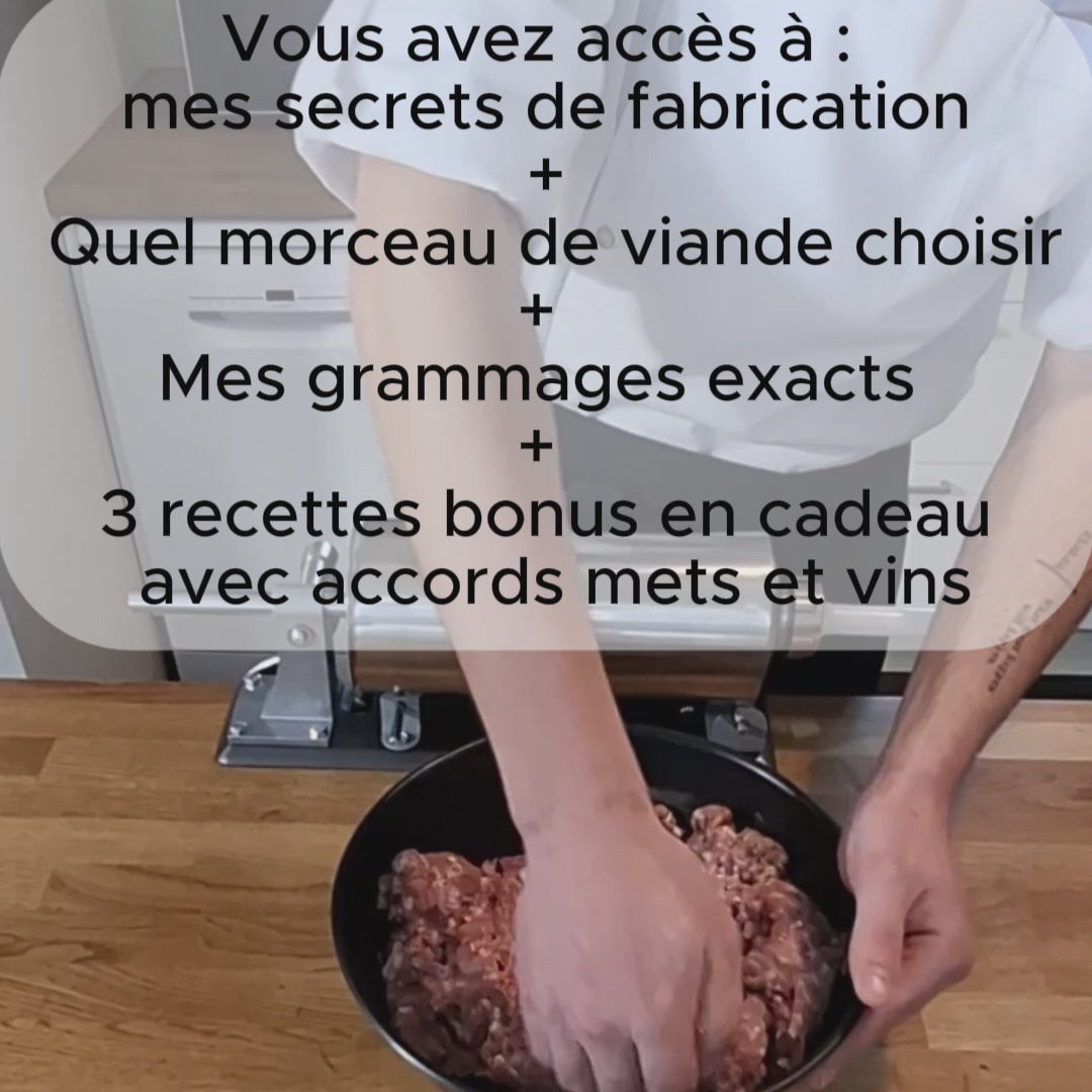 Formation vidéo : Réussir vos Saucisses Maison de A à Z